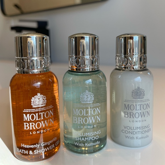 Molton Brown Bath & Shower Mini Bottle Set of 3! - Picture 4 of 8